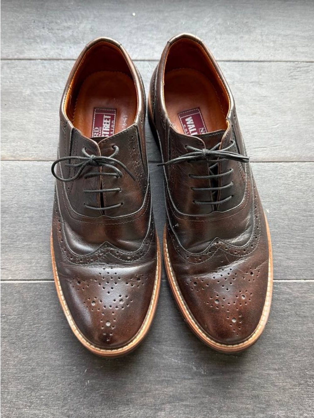 Red Wing Heritage Brown Wingtip Derby Shoe